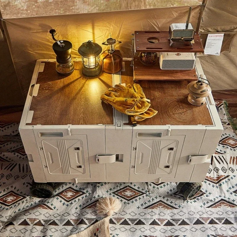 Outdoor Camping Trolley - عربة تخييم متعددة الاستخدامات للاستخدام في