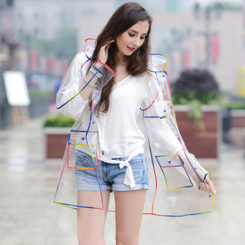 معطف واق من المطر شفاف مقاوم ل - مراجعة Camping Rain Poncho وسعره