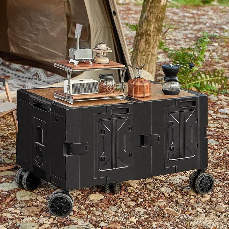 عربة تخييم متعددة الاستخدامات  - مراجعة Outdoor Camping Trolley وسعره