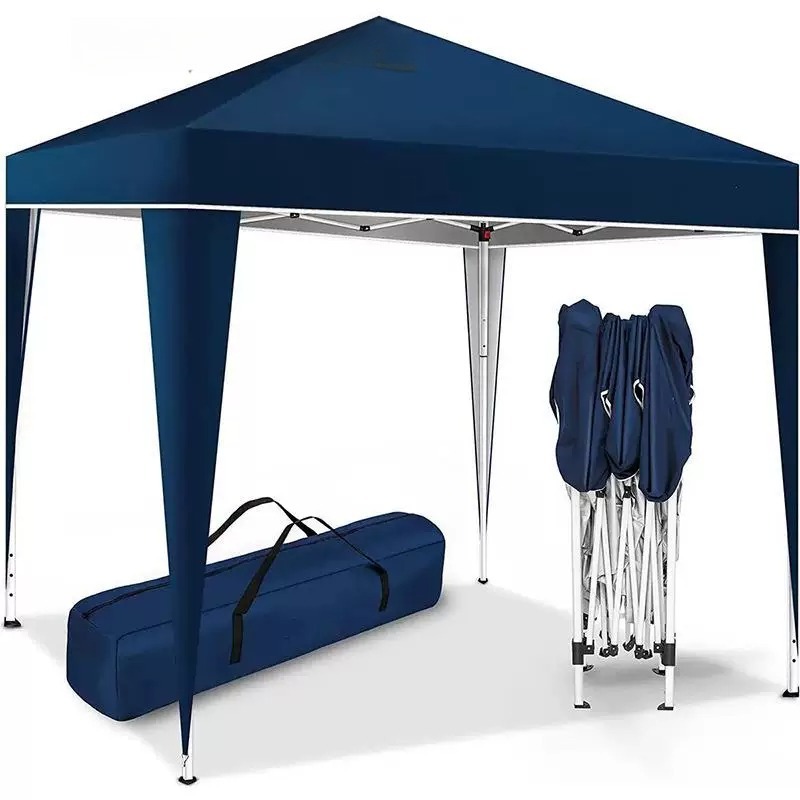 خيمة قابلة للطي 3x3 متر بأربعة - مراجعة Outdoor Camping Exhibition وسعره