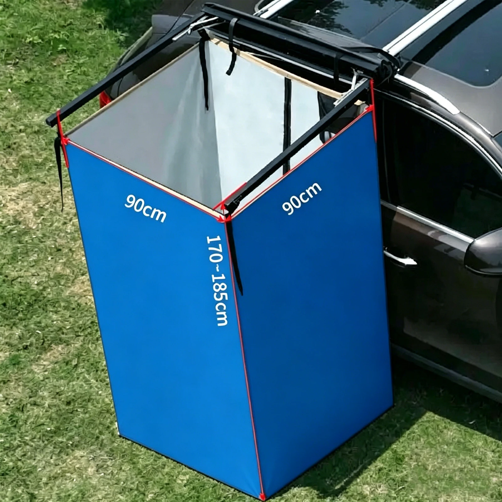 خيمة استحمام جانبية للسيارة 10 - مراجعة Outdoor Camping Van Tent وسعره