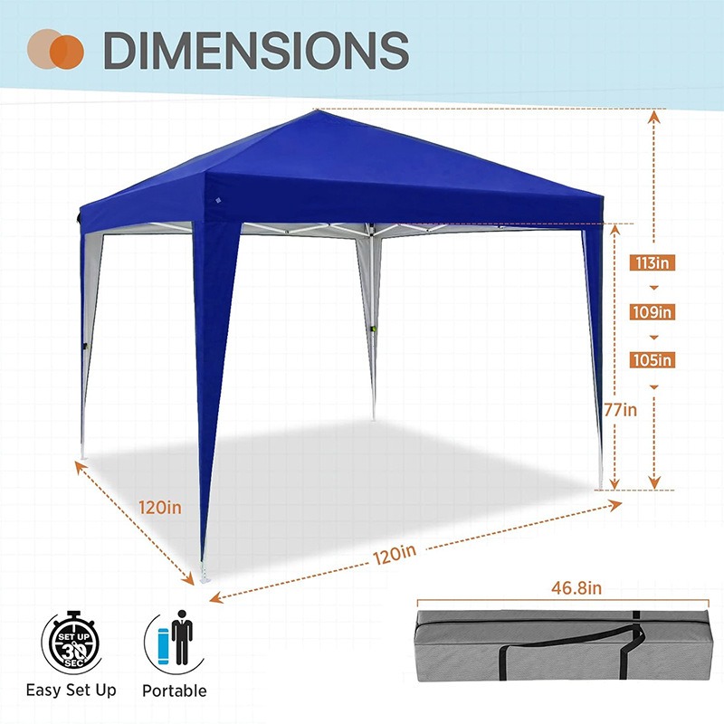 خيمة قابلة للطي بأربعة جوانب،  - مراجعة Outdoor Camping Exhibition وسعره